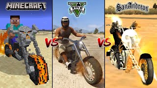 MINECRAFT HELL CYCLE VS GTA 5 HELL CYCLE VS GTA SAN ANDREAS HELL CYCLE  WHICH IS BEST [upl. by Macpherson]