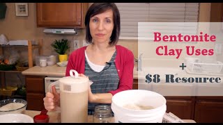 Bentonite Clay Uses amp 8 Resource [upl. by Akiram]