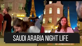 Saudi Arabia night life 🇸🇦Boulevard World in Riyadh saudiarabia nightlife [upl. by Hagi]