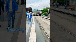 🚄Tramway amp SNCF RER H 🇨🇵Gare SaintDenis youtube train shortvideos viralvideo metro paris [upl. by Lucinda]