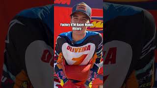 Factory KTM Racer Makes History [upl. by Monreal]