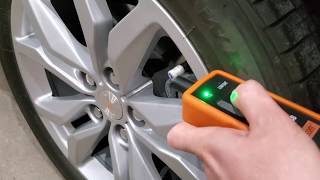 Reprogramming TPMS sensors on a GM vehicle using El50448 TPMS ReLearn Tool 2019 Chevy Impala [upl. by Idet223]