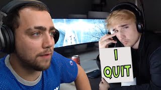 Mizkif Reacts to Mitch Jones Quits Streaming [upl. by Airdnaid]