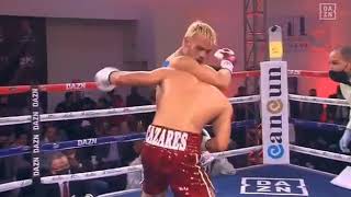 Julio Cesar Chavez Jr VS Mario Abel Cazares Full Fight [upl. by Ariana401]