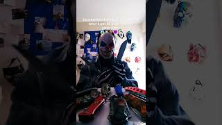 Mr Beast sest trompé de maison 😱😈🔪mrbeasthumourdéguisementmemescambrioleurcouteautueurclown [upl. by Eiltan]