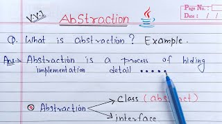 Abstraction in Java Hindi  Learn Coding [upl. by Ahsinra]