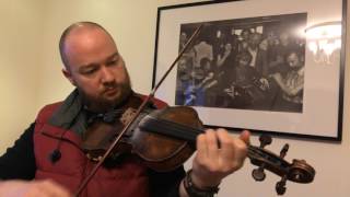 Fergal Scahills fiddle tune a day 2017  Day 90  The Rights of Man [upl. by Hgielak122]