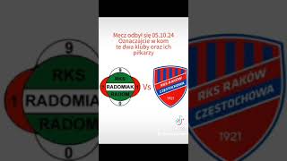 Radomiak Radom VS Raków Częstochowa 051024r [upl. by Cammi142]