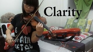 Clarity Zedd ft Foxes violin cover [upl. by Ayanet]