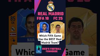 Which FIFA Game Has the BEST Real Madrid Team [upl. by Eelime]