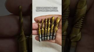 A tapping drill bit that can be used for drilling tapping and tamping hardwaretools [upl. by Durman]