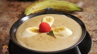 JAMAICAN PLANTAIN PORRIDGE  MORRIS TIME COOKING [upl. by Khalil719]