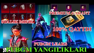 PREMIUM KEYS GARANT QAYTDI 8TALIK MIFIK PUBGM LEAKS [upl. by Inar]