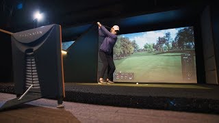 Trackman Indoor Golf Simulator [upl. by Areval663]