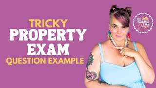 Tricky Property Exam Question Example [upl. by Huntlee]