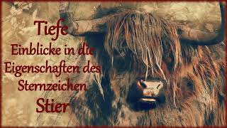 Sternzeichen STIER 🐮Eigenschaften ERFAHRE MEHR♉️ [upl. by Burnaby]