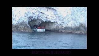 ISOLE TREMITI  Escursioni  Giro dellisola di San Domino con visita alle grotte  ms SPARVIERO [upl. by Ynnub730]