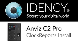 Idency How to Install an Anviz C2 Pro with ClockReports [upl. by Gilson]