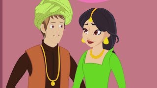 ALADDIN AND JASMINE IN HINDI  अलादीन और जैसमिन [upl. by Norac]