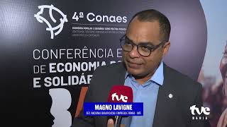 SALVADOR SEDIA MAIOR CONFÊRENCIA DE ECONOMIA SOLIDÁRIA DO BRASIL  TVE NOTÍCIAS 21112024 [upl. by Barbra235]