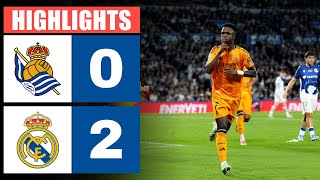 🔴 Resumen  Real Sociedad vs Real Madrid 0  2  HIGHLIGHTS  LaLiga 202425 [upl. by Astra868]