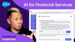 How To Use AI To Resolve Transaction Disputes Faster  Salesforce AI Use Case [upl. by Demetria947]