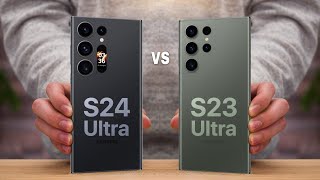 Samsung Galaxy S24 Ultra VS Galaxy S23 Ultra [upl. by Kimberley]