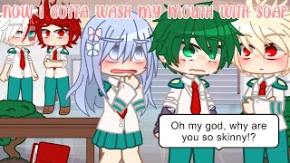 “Now I gotta wash my mouth out with soap”  meme  BkDk  Deku angst  Mha [upl. by Suciram676]