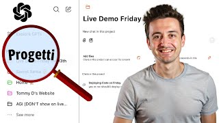 ChatGPT lancia la nuova funzione Progetti Tutorial completo [upl. by Nielsen]