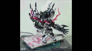 White Devil SD Gundam Barbatos Lupus Rex custom build 🔥 [upl. by Eam]