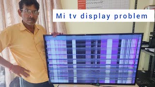 Mi 43 inch led tv display problem  Xiaomi L43M7 43 inch tv display problem mi tv display problem [upl. by Saravat]