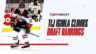 Craigs List Tij Iginla climbs his way up the draft rankings [upl. by London280]