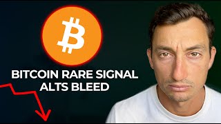 BITCOIN RARE SIGNAL HIT More Bloody Days for Crypto  It Ends Here [upl. by Rawdin]