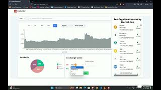 Cryptocurrency Dashboard  Alma Better  Capstone Project [upl. by Murrah]