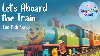 Lets Aboard the Train  Animal Songs  Nursery Rhymes amp Kids Songs 🚂🐾🎵 [upl. by Notlef736]