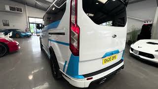 Ford Tourneo Custom 20 320 Ecoblue Titanium x Auto L1 Euro 6 Ss 5dr White EK20OPS [upl. by Aneehta]