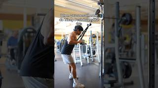 When Tricep Pushdowns end up being lat pullovers… triceps lats [upl. by Nod]