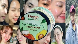 Deyga Light Moisturising Face Cream  Honest Review [upl. by Eelsel346]