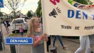 Duizenden meesters en juffen staken [upl. by Vatsug]