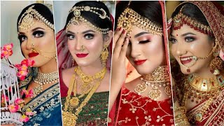 Shamima Afrin Omi in bridal look Shamima Afrin Omi new tiktok in 2021 Omis all bridal look🥰🥰 [upl. by Castle]