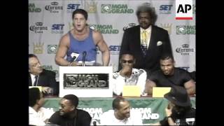 USA BOXER MIKE TYSON COMEBACK FIGHT PREVIEW [upl. by Garretson159]