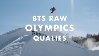 Olympic slopestyle qualifications  BTS RAW  Mark McMorris [upl. by Jenna]