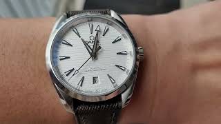 OMEGA AQUATERRA BEST DIAL  PERFECT GADA WATCH [upl. by Idnil]