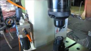 TC141 Pneumatic Riveting Machinewmv [upl. by Lillian]