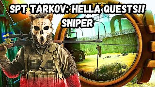 I had to visit Customs AND Factory The SPT Tarkov SNIPER RAW GAMEPLAY [upl. by Rockwell]