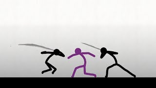 Gravity Stick Fight a FlipaClip Animation [upl. by Kwok]