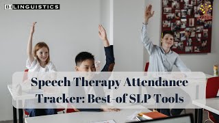 Speech Therapy Attendance Tracker Bestof SLP Tools [upl. by Litta649]