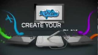 New uDraw Official E3 HD video game trailer  X360 PS3 Wii [upl. by Siroved742]