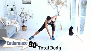 INTERVAL WORKOUT Bodyweight WORKOUT  Barlates Body Blitz Endurance 90 Total Body [upl. by Anilra]