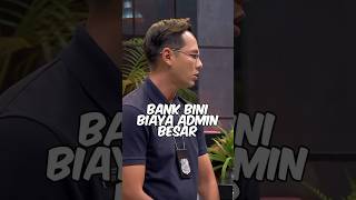 Bank BINI biaya Admin terbesar laporpak andhikapratama wendicagur andretaulany laporpaktrans7 [upl. by Aric]